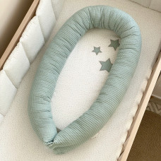 Кокон Stars поплін/вафля мята