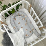 Кокон Baby Design Ведмедик у ковдрі на сірому