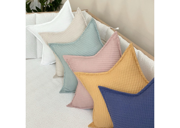 Подушка декор "Зірочка" вафля моко