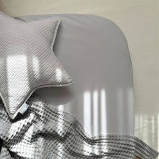 Простирадло дитяче сіре 50х90