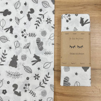 Пелюшка бязь Гілочки сірі