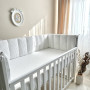 Фенс-бортик на три сторони DreamLand білий