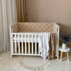 Бортик стьобаний "Baby Dream" на 3 сторони поплін лате