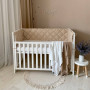 Бортик стьобаний "Baby Dream" на 3 сторони поплін лате