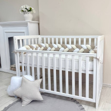 Бортик-коса білий/молочний/бежевий 2,2 м