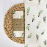 Пелюшка муслін Перо мята