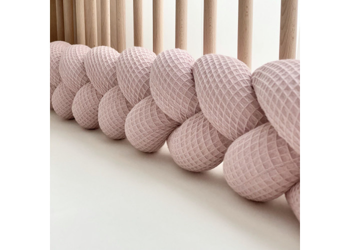 Коса вафля пудра 1,2 м