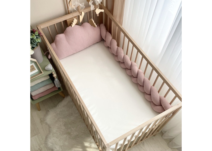 Коса вафля пудра 1,2 м