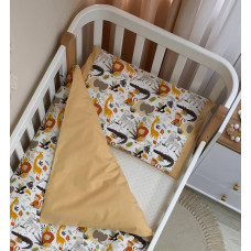 Змінна постіль Baby Mix Африканські звірята