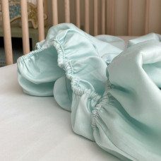 Простирадло сатин мятне