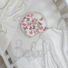 Подушка анатомічна поплін Метелики (1312900)