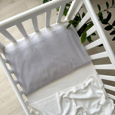 Наволочка 40 х 60 сіра