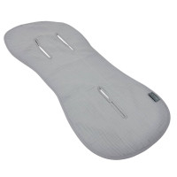 Вкладиш у автокрісло/візочок муслін сірий