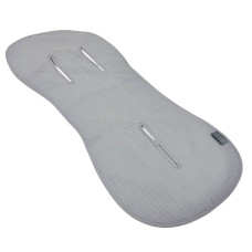 Вкладиш у автокрісло/візочок муслін сірий