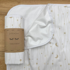 Непромокаюча пелюшка Поплін/Мембрана Гірлянда золота