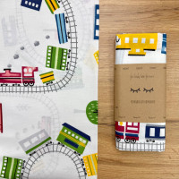 Пелюшка бязь Паровозики