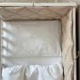 Комплект постільної білизни для новонародженого Baby Dream New Зайка із собачкою бежевий/бежевий