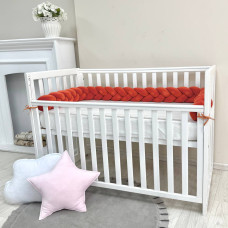 Бортик-коса теракот