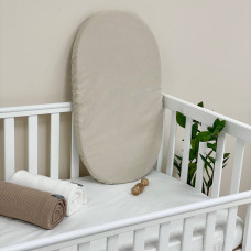 Водонепроникне простирадло у візочок капучино