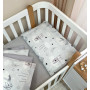 Змінна постіль Baby Dream Коти у хмарах сірий