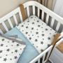 Змінна постіль Happy night Зірки сірі