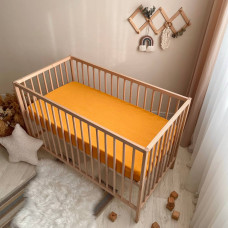 Простирадло муслін 120 х 60 гірчиця