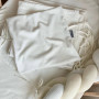 Комплект постільної білизни для новонародженого Velvet молочний