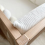 Комплект постільної білизни для новонародженого Velvet молочний