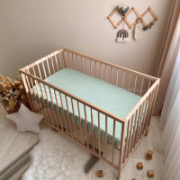 Простирадло муслін 120 х 60 ментол