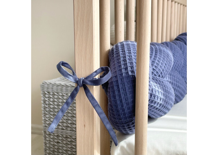 Коса вафля синій 1,2 м