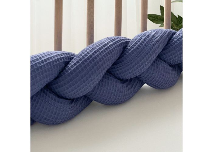 Коса вафля синій 1,2 м