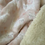 Плед мусліновий на хутрі Teddy Коти