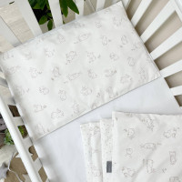 Наволочка поплін 40 х 60 Зайчики 370000