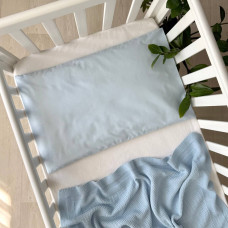 Наволочка 40 х 60 блакитна