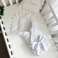 Плед-конверт De Lux білий