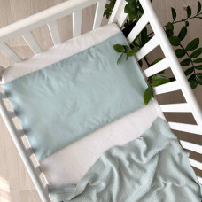 Наволочка 40 х 60 мята темна