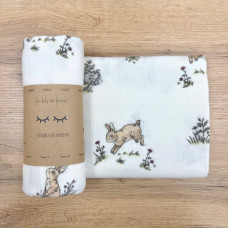 Пелюшка фланель Зайчики