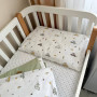 Змінна постіль Baby Dream New Машинки олива