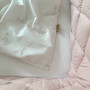 Комплект постільної білизни для новонародженого Baby Dream New Зайка із собачкою бежевий/пудра