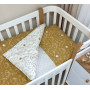 Змінна постіль Baby Mix Діно гірчиця