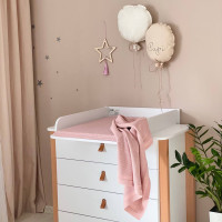 Матрацик на пеленальний столик пудра 50х70+/-2 см