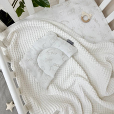 Подушка з вушками "Baby Dear" муслін бежевий