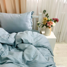 КПБ Євро сатин страйп мята темна