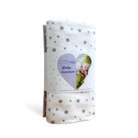 Набір пелюшок фланель 90х120 Stars Galaxy капучино