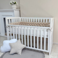 Бортик-коса бежевий