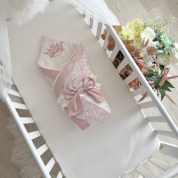 Плед-конверт з ковдрою Колекція №1 Запорошена троянда