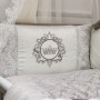 Комплект постільної білизни для новонародженого Elegance какао