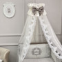 Комплект постільної білизни для новонародженого Elegance какао