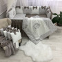 Комплект постільної білизни для новонародженого Elegance какао