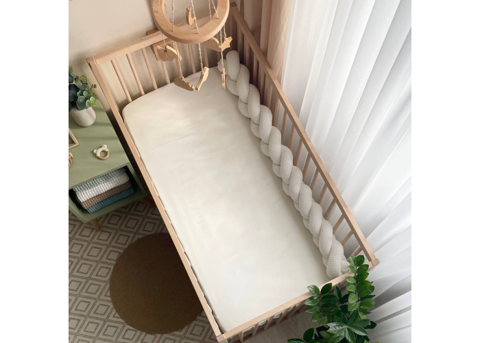 Коса вафля молочний 1,2 м